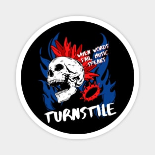 turnstile ll music speaks Magnet